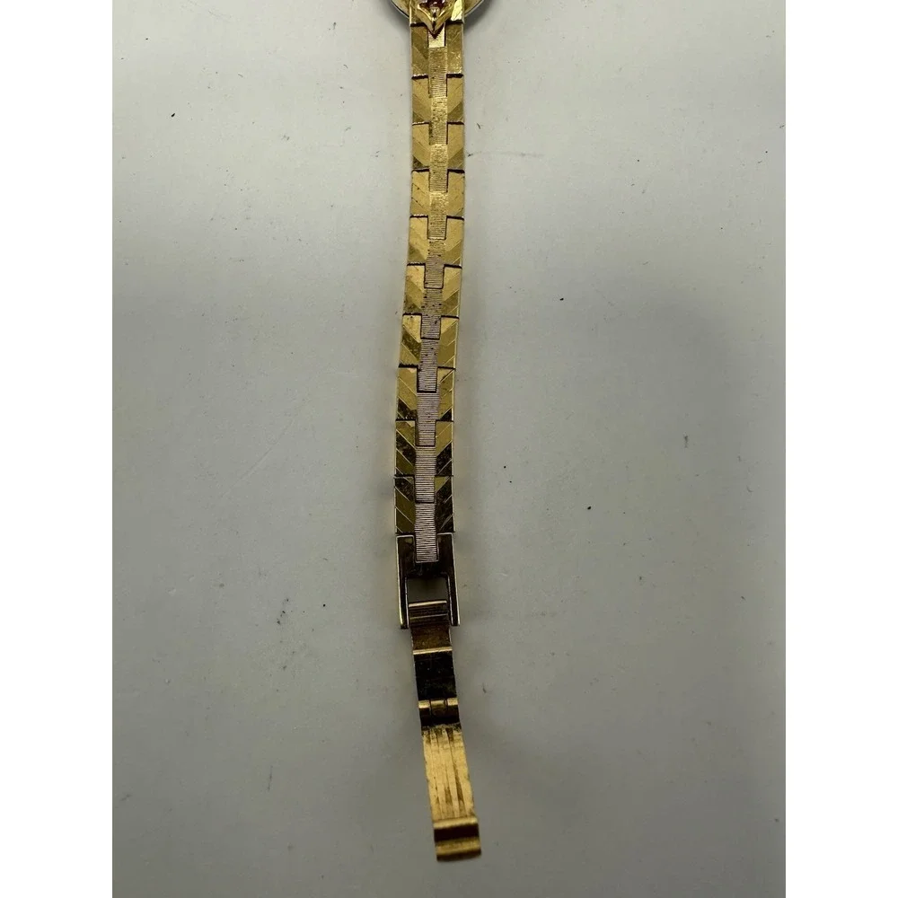 Armitron Deauville Diamond Ruby New Battery Ladies‎ Watch 16MM 5.75
